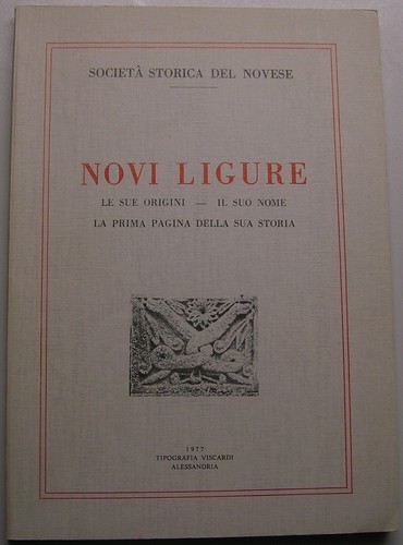 Novi ligure sue origini - "novi, ligure.