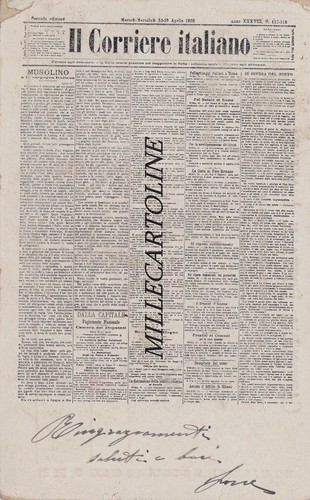 Florence 1902 first - first, page