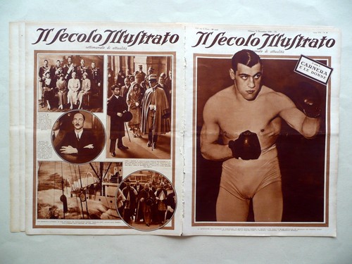 Boxing carnera front page - page, il