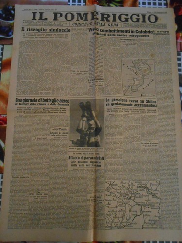 Quotidiano corriere della sera - della,